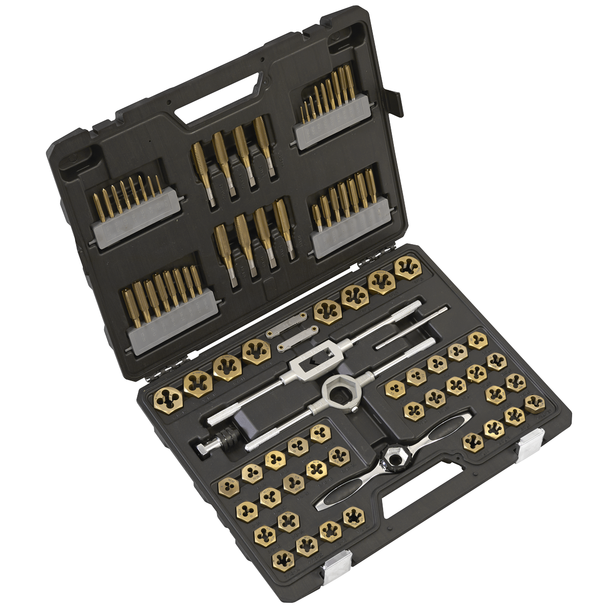 Premier Metric/Imperial Hexagonal Tap & Die Set 86pc