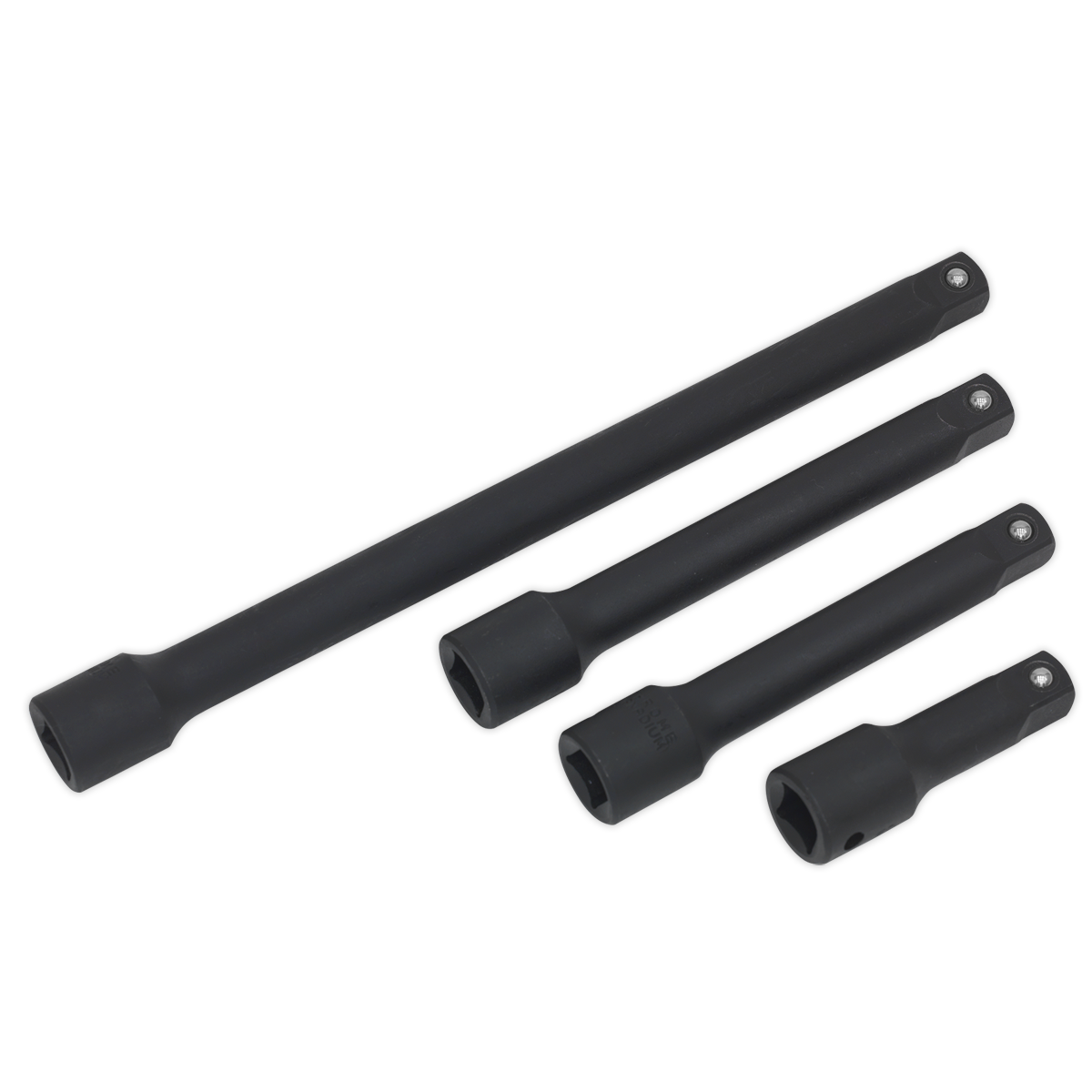 Premier Impact Extension Bar Set 1/2"Sq Drive 4pc
