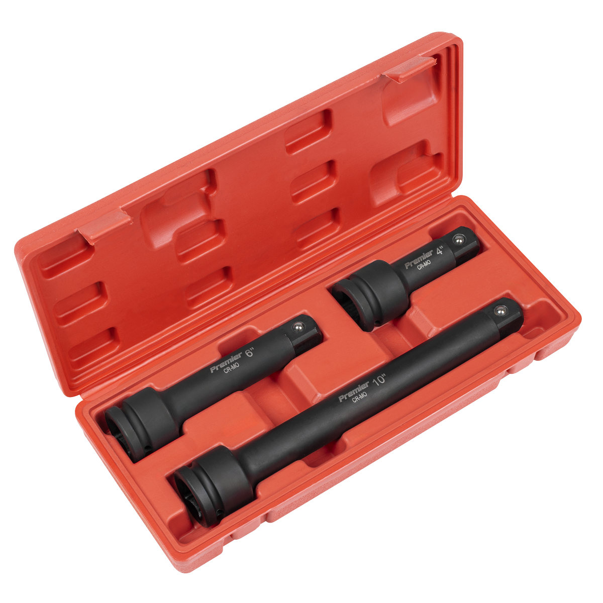 Premier Impact Extension Bar Set 3/4"Sq Drive 3pc