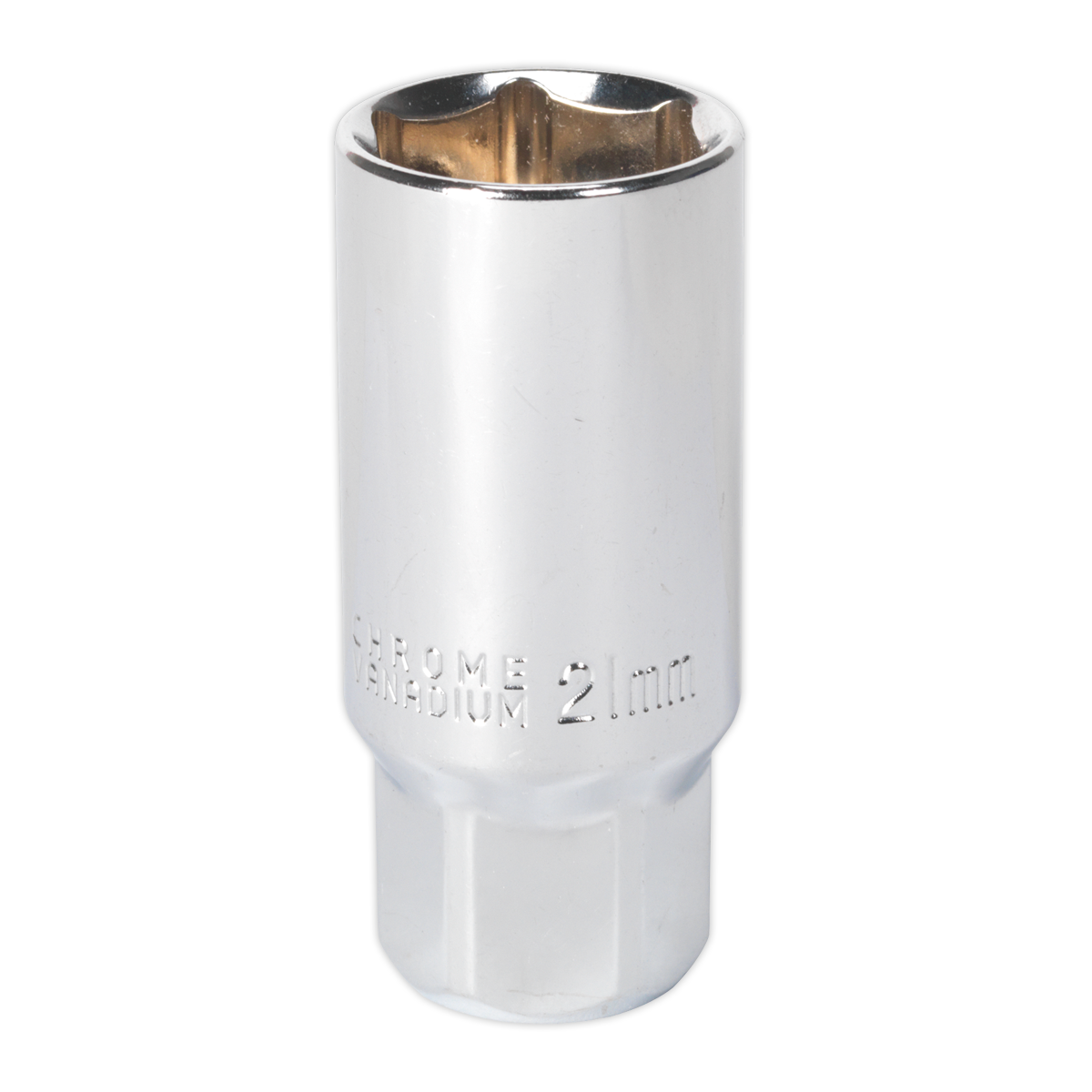 Magnetic Spark Plug Socket 3/8"Sq Drive 21mm