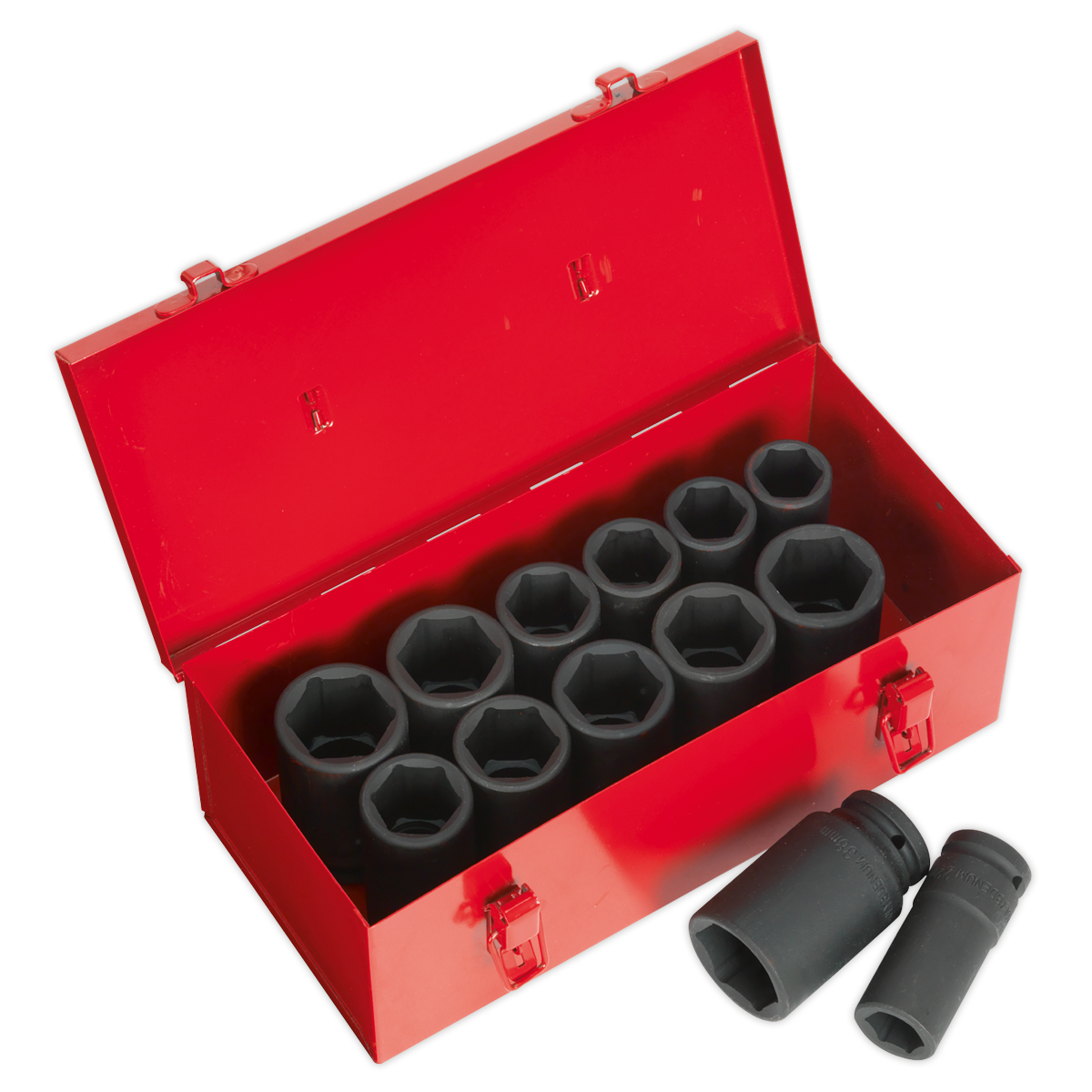Premier Metric/Imperial Deep Impact Socket Set 3/4"Sq Drive 13pc