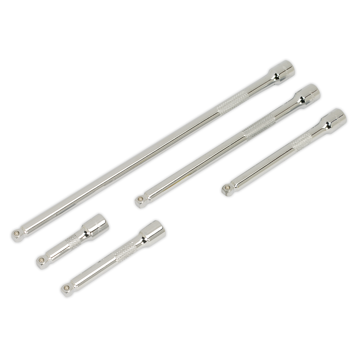 Premier Wobble Extension Bar Set 1/4"Sq Drive 5pc