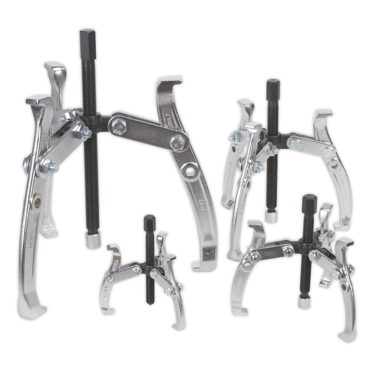 Reversible Triple Leg Puller Set 4pc