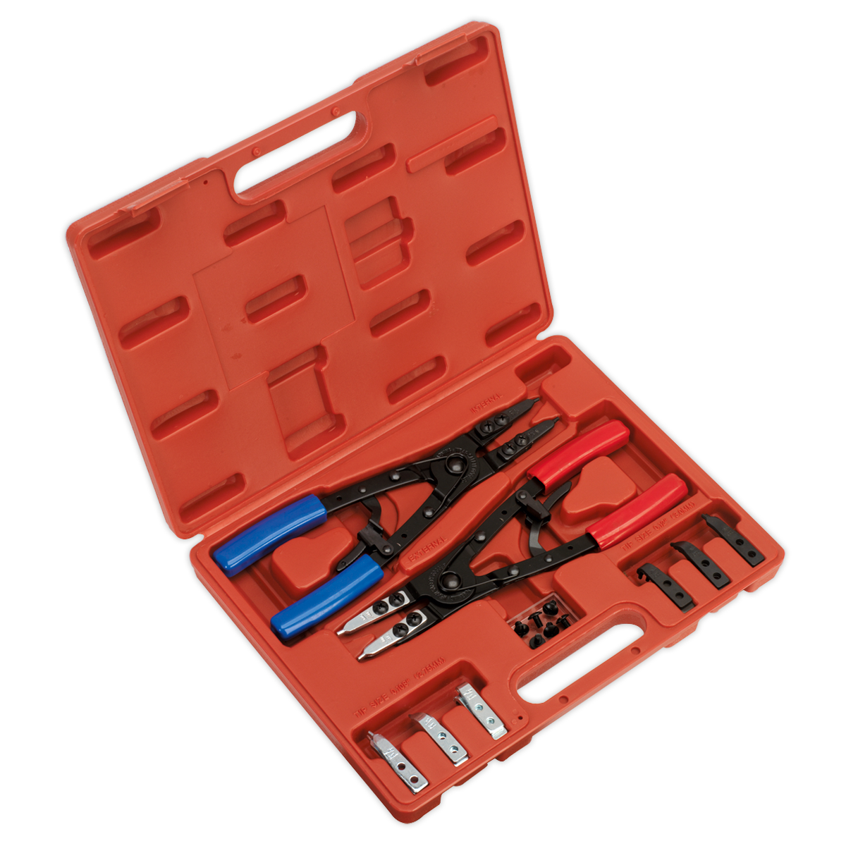 Premier Heavy-Duty Circlip Pliers Set Internal/External 265mm