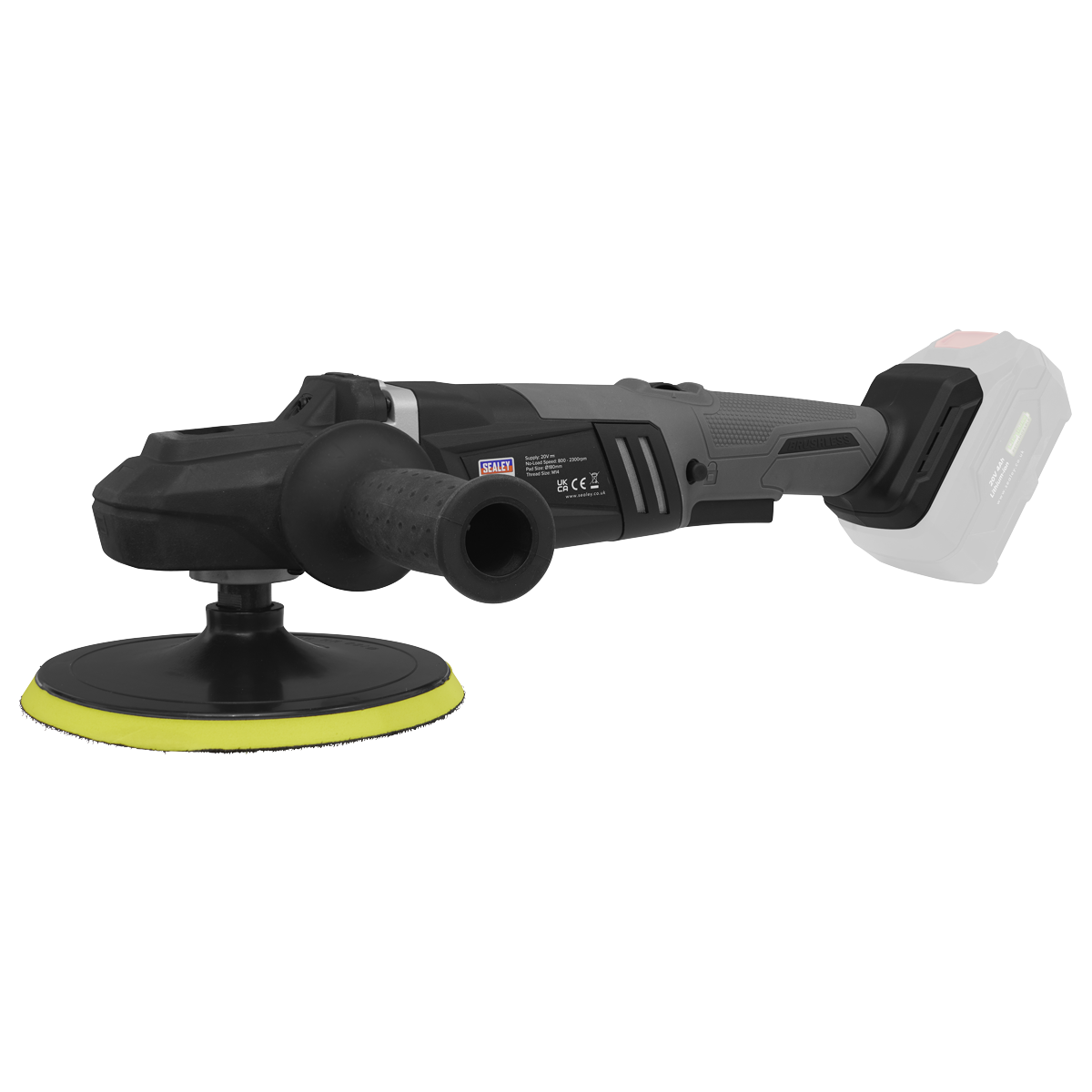 Premier SV20 Series 180mm Brushless Cordless Rotary Polisher 20V - Body Only