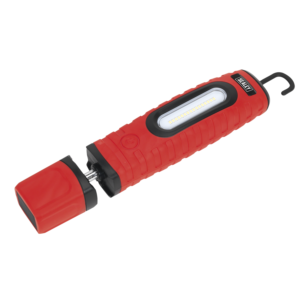Rechargeable 360° Inspection Light 10W & 3W SMD LED - Red