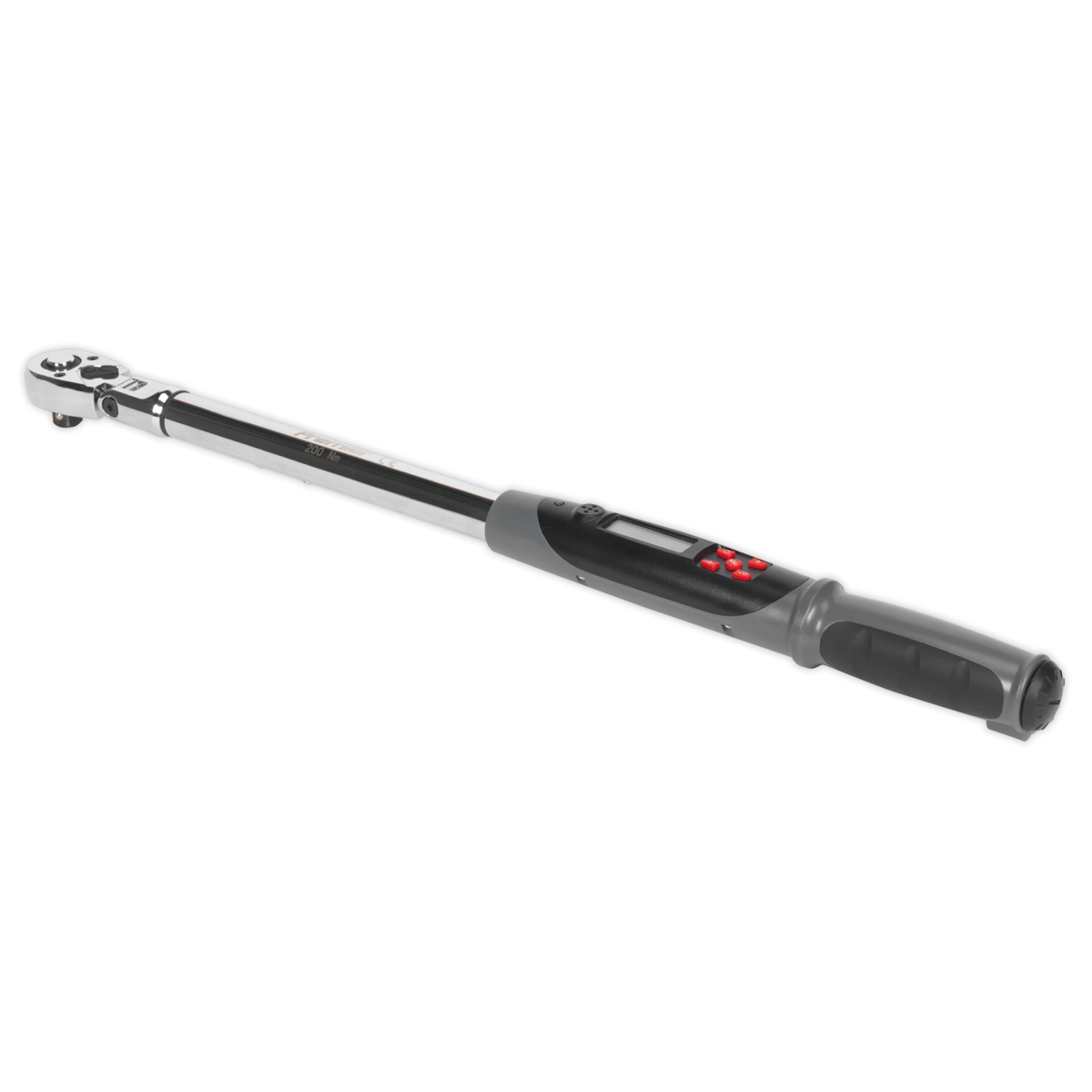 Premier Flexi-Head Digital Torque Wrench with Angle Function 1/2"Sq Drive 20-200Nm