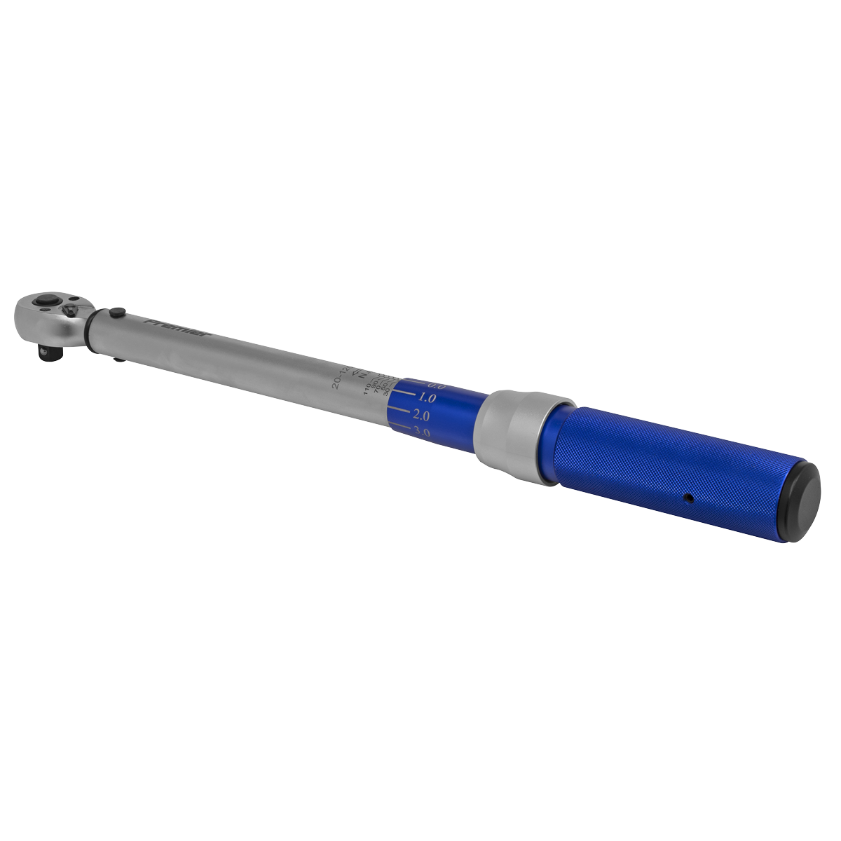 Premier Calibrated Micrometer Torque Wrench 3/8"Sq Drive 20-120Nm