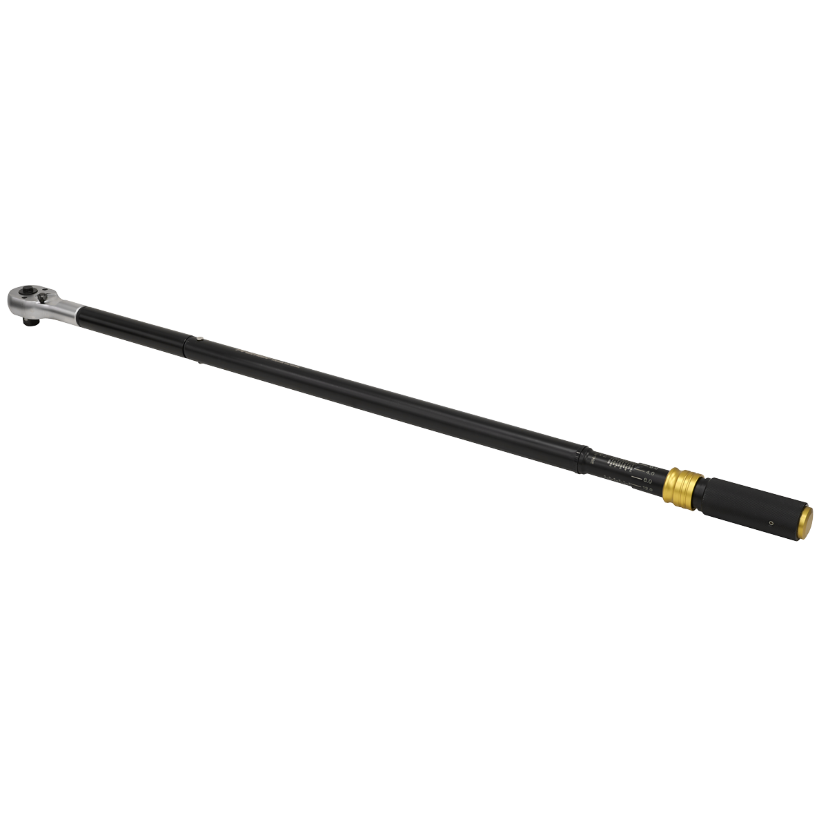 Premier Black Torque Wrench Micrometer 3/4"Sq Drive Calibrated 200-1000Nm
