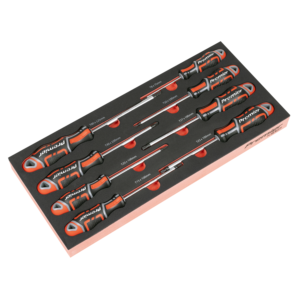 Premier TRX-Star* Screwdriver Set with Tool Tray 8pc